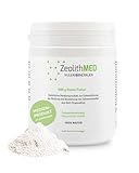 Zeolith MED Detox-Pulver 400g, Medizinprodukt, Apothekenqualität, Vergleichssieger, Darmreinigung, Entgiftung von Schwermetallen, Entgiftungskur, Vulkanmineralien, Heilerde, Darmreinigung