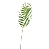 artplants.de Künstlicher Bambuspalmen Wedel Emilio, grün, 75cm - Kunstblatt - Deko PalmenWedel