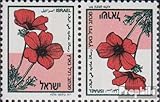 Prophila Collection Israel 1217K (kompl.Ausg.) Kehrdruck postfrisch ** MNH 1992 Kronenanemone (Briefmarken für Sammler) Pflanzen/Pilze