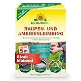 Neudorff Raupen- und AmeisenLeimring – Schützt Obst- und Ziergehölze gegen Schädlinge, die am Stamm hochkriechen, stark klebend und insektizidfrei, 5m