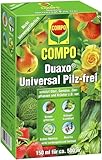 Compo Duaxo Universal Pilz-frei, Bekämpfung von Pilzkrankheiten an Obst, Gemüse, Zierpflanzen und Kräutern, Konzentrat inkl. Messbecher, 150 ml