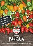 81851 Sperli Premium Paprika Samen Biquinho | Mild Süß Fruchtig | Peperoni Samen | Chilli Samen | Chillisamen | Peperoni Samen Mild | Chili Samen | Paprika Samen