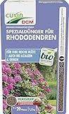 CUXIN DCM Spezialdünger für Rhododendron, Azaleen, Eriken - Spezialdünger - Mit MINIGRAN® TECHNOLOGY - Bio - organisch-mineralischer Dünger - 1,5 kg