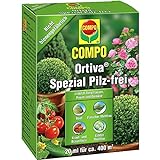 COMPO Ortiva Spezial Pilz-frei, Bekämpfung von Pilzkrankheiten an Zierpflanzen, Rosen und Gemüse, Konzentrat inkl. Messbecher, 20 ml
