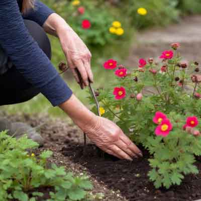 Synergien im Garten: Die Vorteile von Begleitpflanzungen mit Gänsefingerkraut